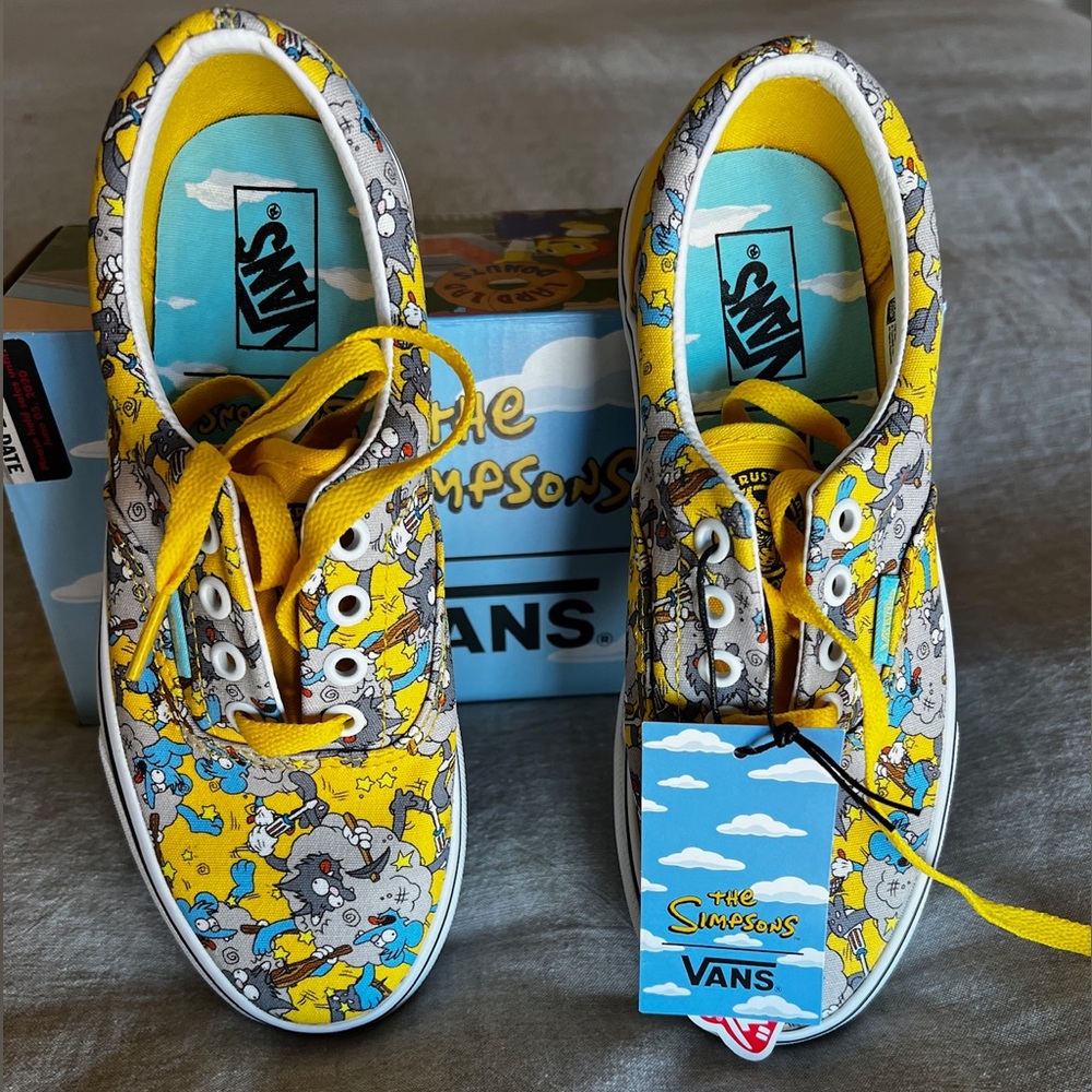 Vans + Simpsons Collab- Brand New- Tags Attached- Limited Edition New With Box